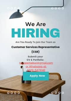 Customer Services Representative(CSR)