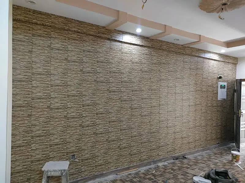 3D walpaper | pvc wall paneling | window blind | Vinyl flooring 5