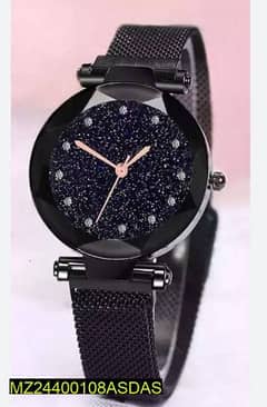 Black beauty ladies watch