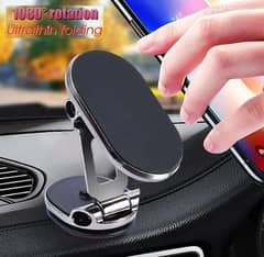 Magnetic mobile stand for car