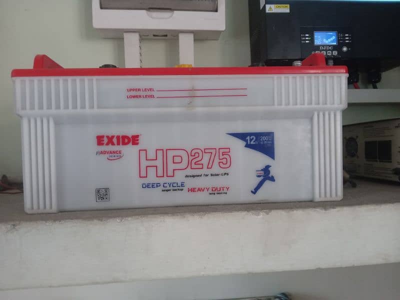 Exide Hp 275 battery for sell 0