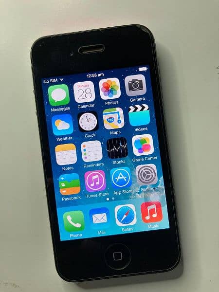 iPhone 4 non PTA SIM working 32gb 1