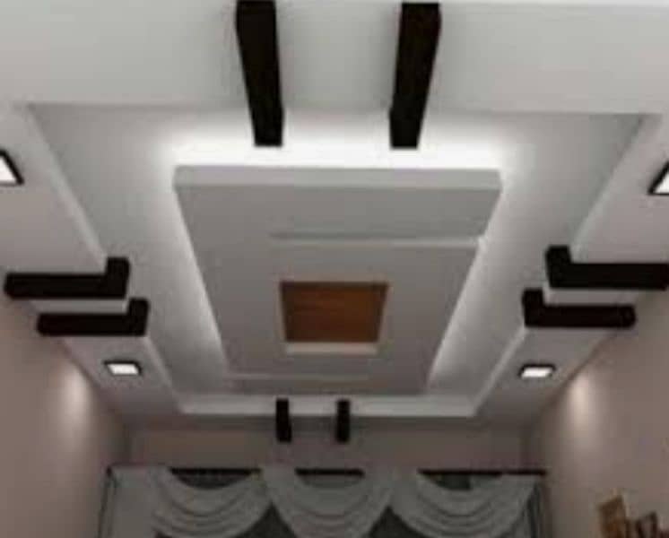 false ceiling, Gypsum Panel Ceiling, pvc ceiling, wall paper, vinly 1