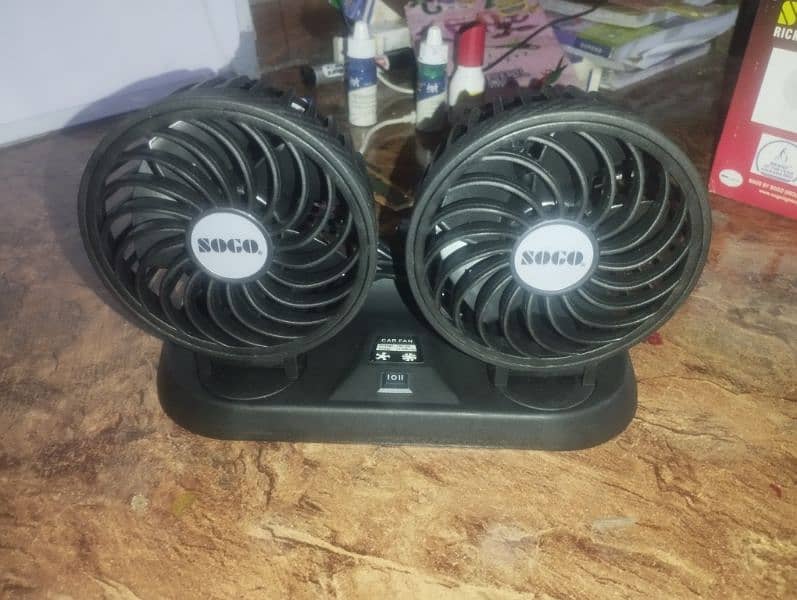 Sogo car fan 4