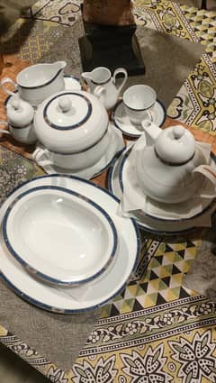 Noritake Philippines Blue 98 pieces luxury dinner set