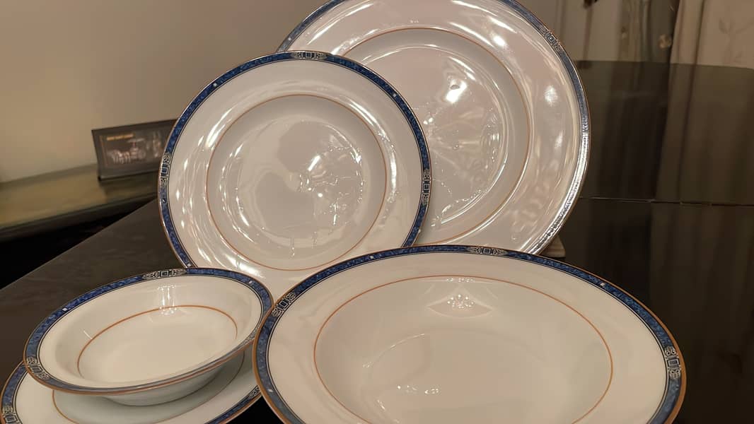 Noritake Philippines Blue 98 pieces luxury dinner set 2