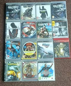 ps3 pair of 15 games for Rs 13000