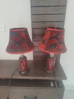 Table Lamps Set For Sale. Working Perfectly Well.