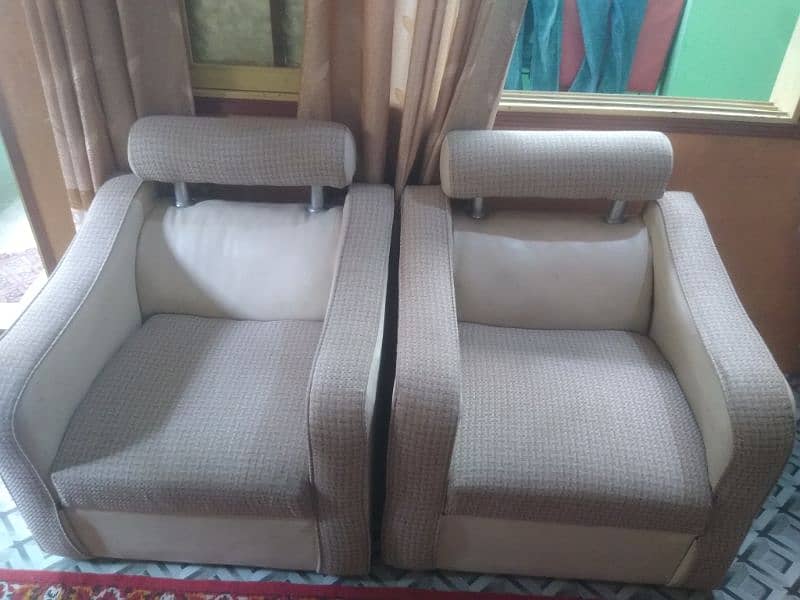 7 Seater Sofa Set good condition 2