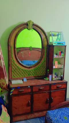 mirror table pure shesham wooden