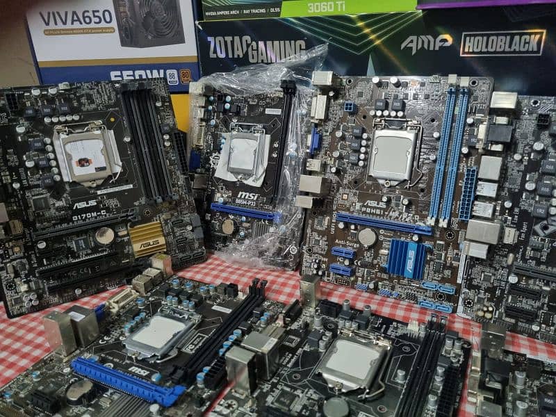 H61,H81,B85,Q87,H110,Q170,B360,H610 mobo Motherboard intel i3/i5/i7 1