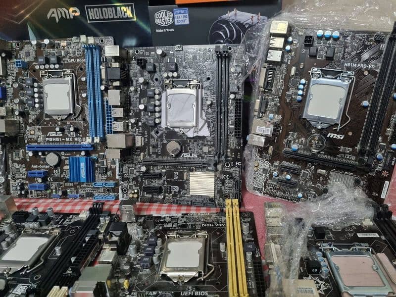 H61,H81,B85,Q87,H110,Q170,B360,H610 mobo Motherboard intel i3/i5/i7 2