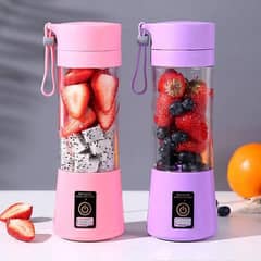 Mini Rechargeable Electric Juicer Blender ,380 ml