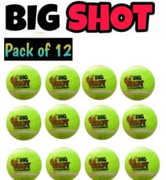 Big Short Tennis Ball Pack Of 12