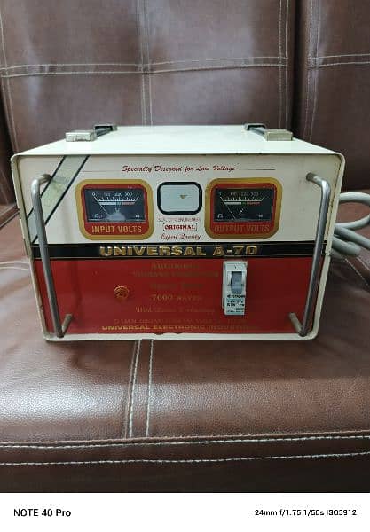 universal stabilizer 7000 watts 4 rally pure cooper up for sale 4