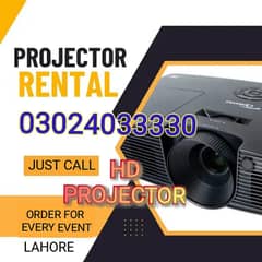 Full HD Projector on Rent with Pick & Drop Facility