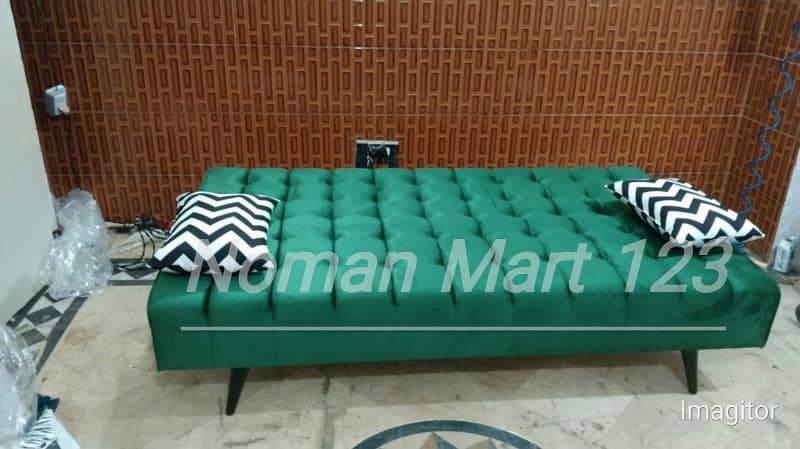 SOFA CUMBED 3 SEATER CUSTOMIZE YOUR COLOR CHOICE 6