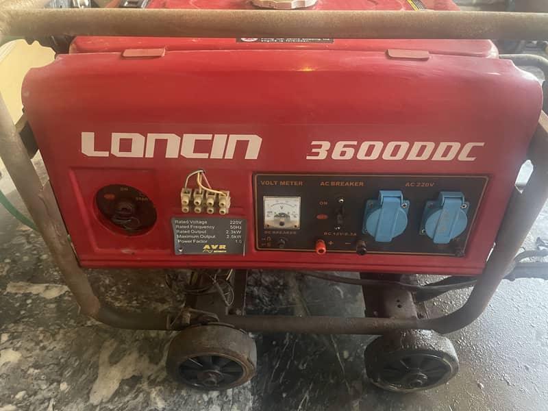 Loncin 2.5kw gas and petrol genenrator 0