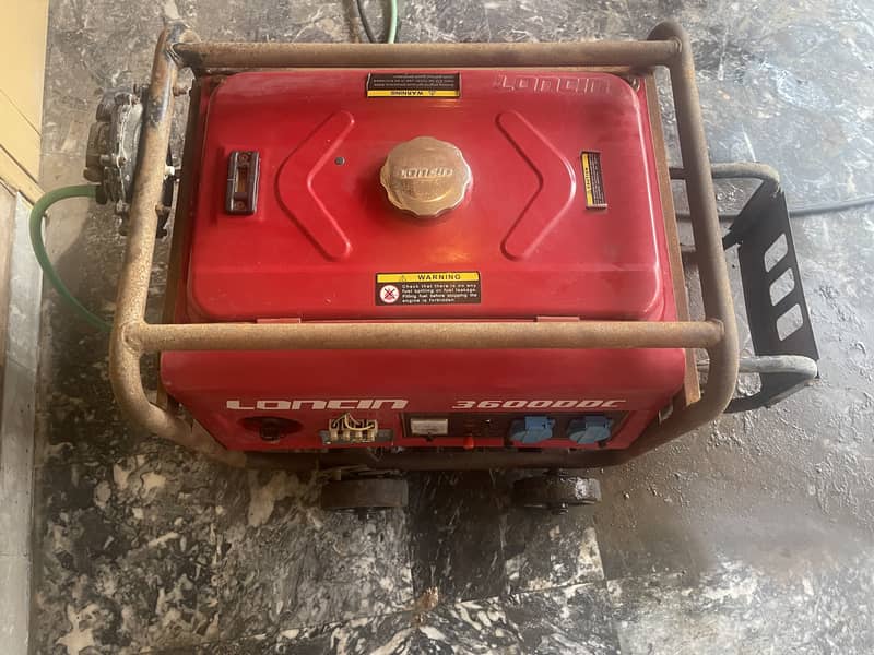 Loncin 2.5kw gas and petrol genenrator 1