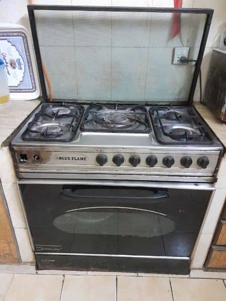 Blue flame 5 burner oven for sale 2