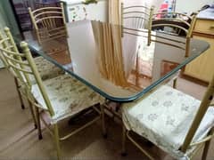 Dining Table | Dining table with chairs | Dining table glass top