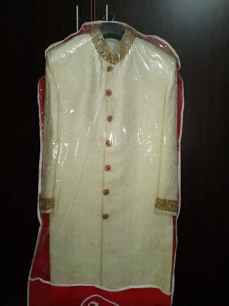 sherwani,kulla,khussa,inner suit for sale 2