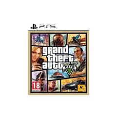 GTA V for ps5 almost new