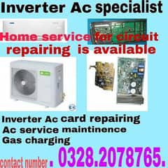 Ac Repair inverter card repair Home srevice/Ac Maintenance