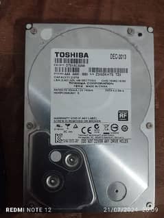 Hard disc 2 TB