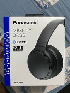 Panasonic XBS Deep bluetooth headphones Model: (RB-M300B) brand new