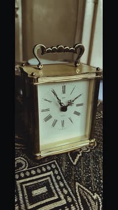 Late 1960’s Astral Smiths Gilt Metal Carriage Clock