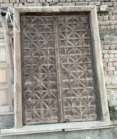 Wooden door