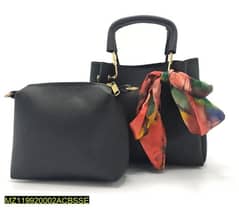 women's pu leather plain shoulder Bag