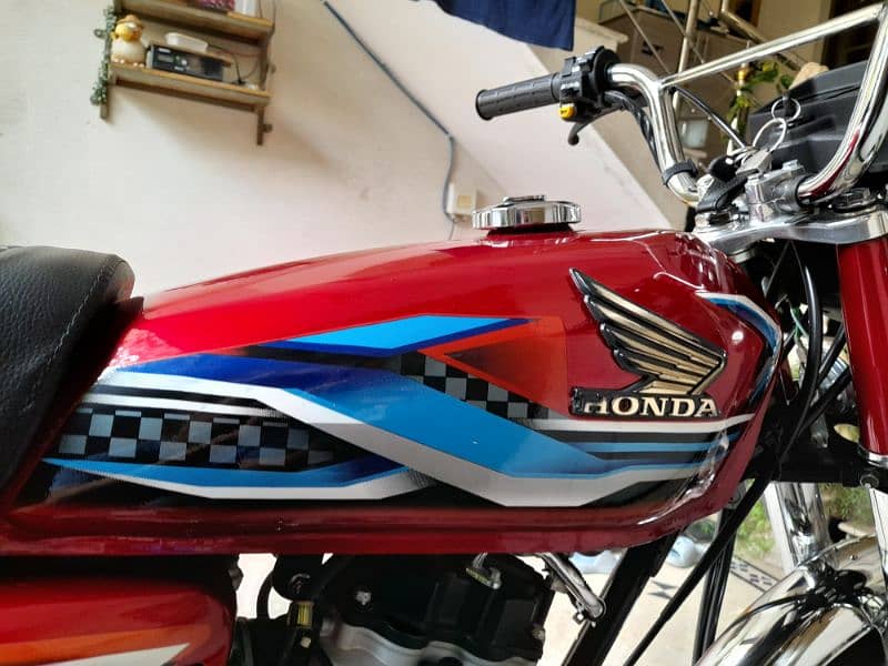 Honda Cg 125 tanki tapaay for Sale 0