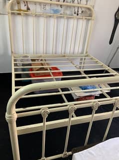 King size Iron Bed with Dico paint
