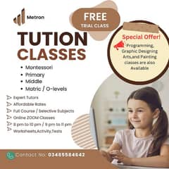Online Tuition with special offers