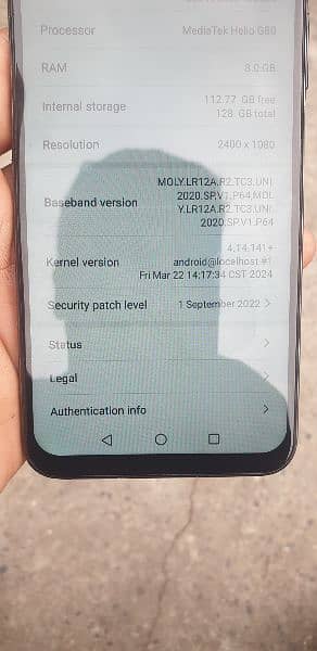 Huawei y9a 8/128gb dual sim 64mp cam exchange possible official pta 9