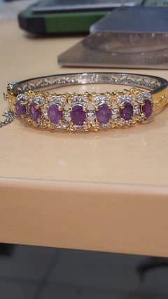 Kashmir Sapphire Bracelet 8 carat