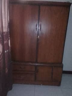 good condition wood almari