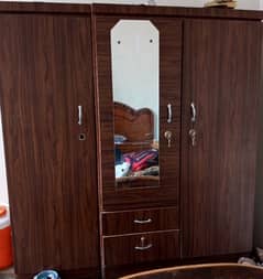 3 piece Almari with Mirror