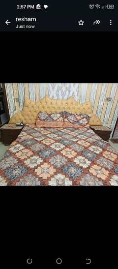 Bed set with dressing for sale