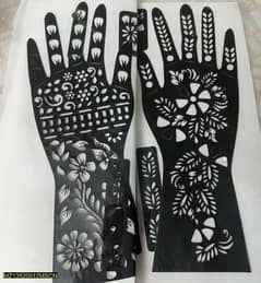 •  Material: mehendi sticker