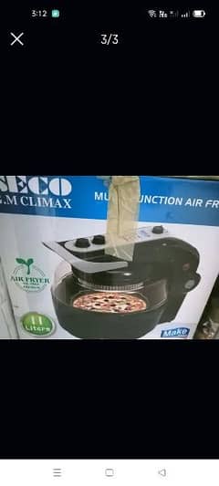 BRAND NEW AIR FRYER 11 liters