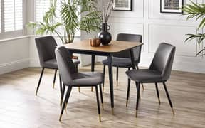 4 chairs dining set