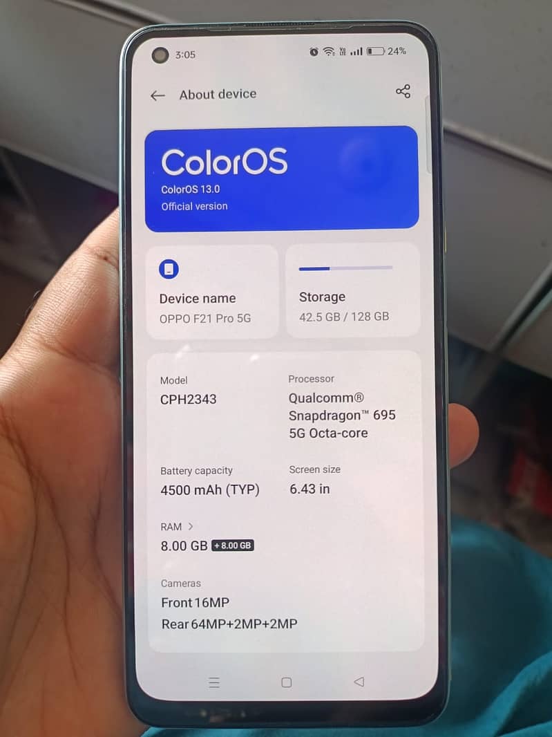 oppo f21 pro 0