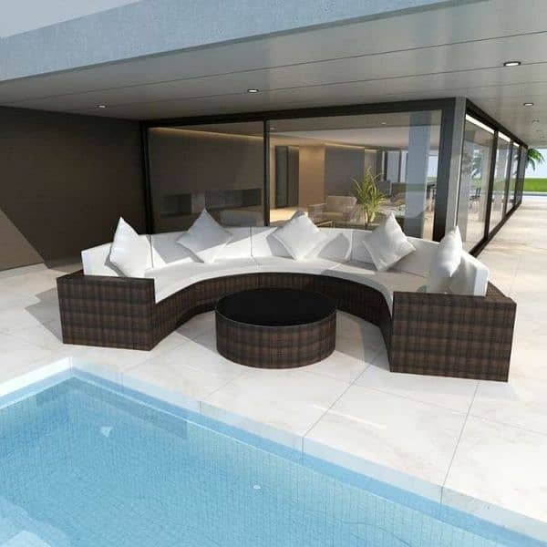 Outdoor patio Rattan sofa set. . . 19