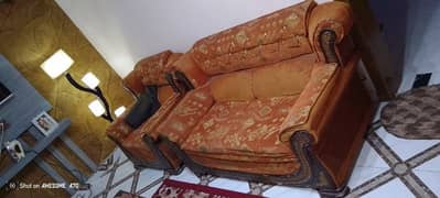 6seater sofa fabric r sale urgent