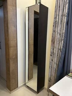 ikea mirrored wardrobe shelf