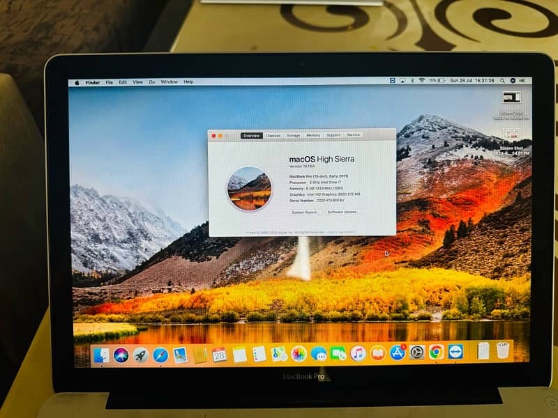 MacBook Pro Corei7 - 15.4 - just like new 9