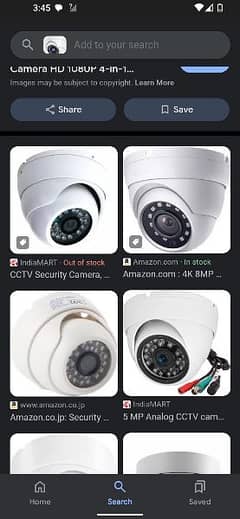 i am sell& installation 4 camera with LCD+ dvr-watt 03161543827 only